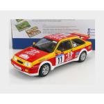 1:18 SOLIDO Ford England Sierra Rs Cosworth #11 Rally Tour De Corse 1987 D.Auriol B.Occelli Red Yellow SL1806103