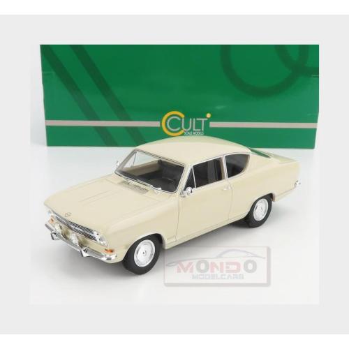1:18 CULT SCALE MODELS Opel Kadett B Kiemen Coupe 1966 White CML137-1