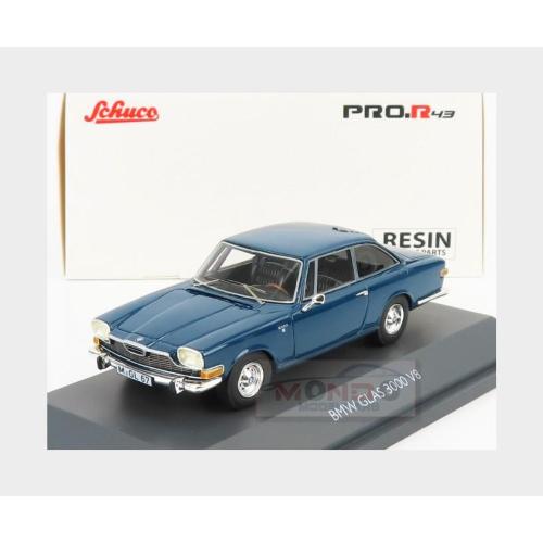 1:43 SCHUCO Glas 3000 V8 1967 Blue 450913200