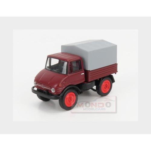 1:87 SCHUCO Mercedes Benz Unimog 401 1953 Red 452660900