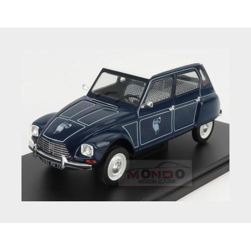 1:24 EDICOLA Citroen Dyane Caban 1977 Blue White ABCIT020