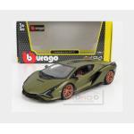 1:24 BURAGO Lamborghini Sian Fkp 37 Hybrid 2020 Verde Gea Green Met BU21099-GREEN
