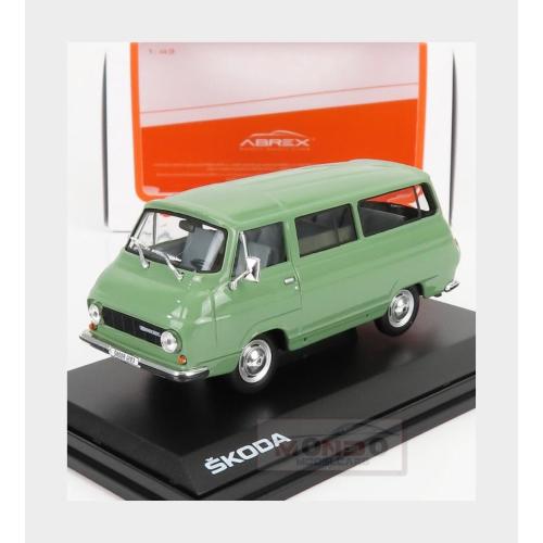 1:43 ABREX Skoda 1203 Minibus 1974 Green 143ABS-705QR