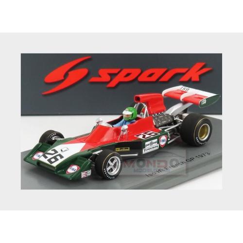 1:43 SPARK Iso Rivolta F1 Ir #26 French Gp 1973 H.Pescarolo Green Red S7571