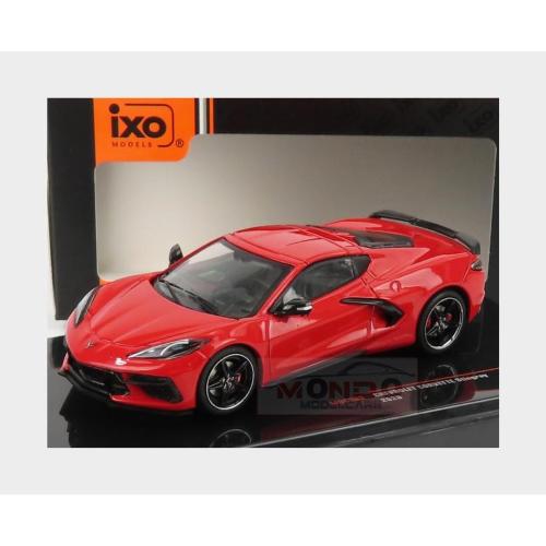 1:43 IXO Chevrolet Corvette C8 Stingray Coupe 2020 Red MOC303