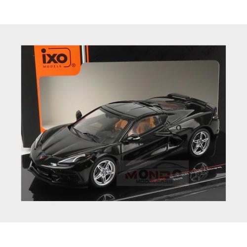 1:43 IXO Chevrolet Corvette C8 Stingray Coupe 2020 Black MOC304