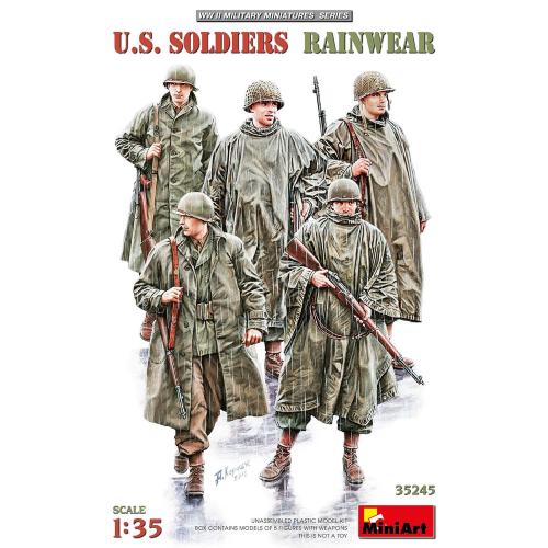 1:35 MINIART Us Soldiers Rainwear Kit MA35245