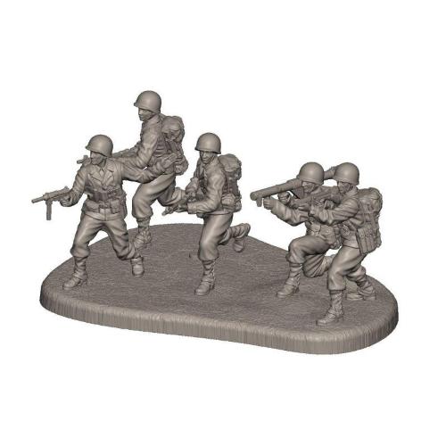 1:72 ZVEZDA Us Infantry Wwii Kit ZS6278