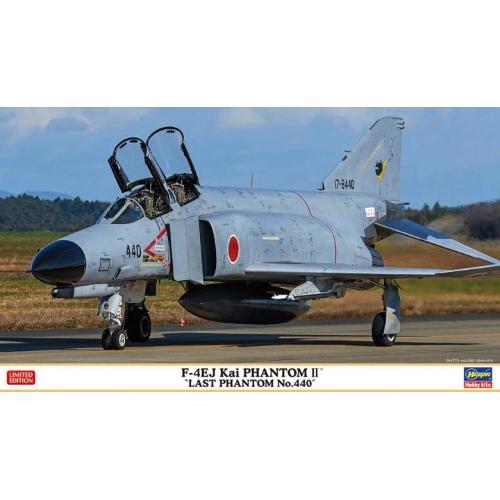 1:72 HASEGAWA F-4Ej Kai Phantom Ii Last Phantom No. 440 Kit HA02372