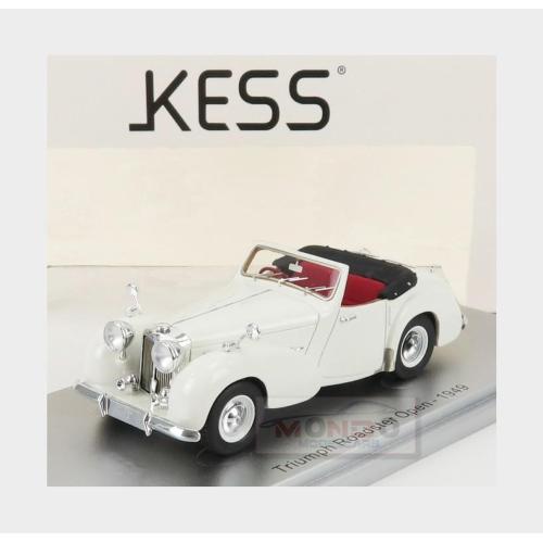 1:43 KESS MODEL Triumph Roadster Open 1949 White KE43057002