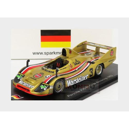 1:43 SPARK Porsche 936/80 #3 Drm Norisring 1983 L.Von Bayern Gold SG514