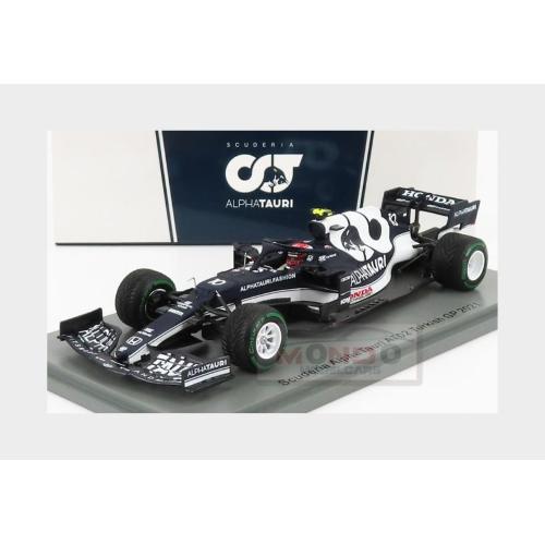 1:43 SPARK Alpha Tauri F1 At02 Honda Ra620H Team Alpha Tauri #10 Turkish Gp 2021 Pierre Gasly White Blue S7698