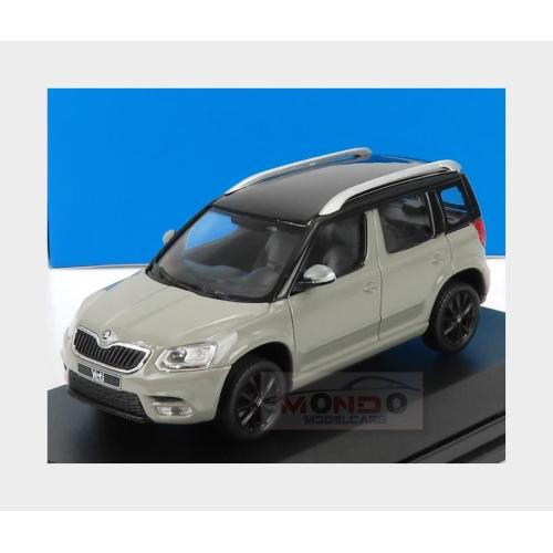1:43 ABREX Skoda Yeti Suv Facelift (Restyling) 2013 Light Grey 143AB-031CN-B