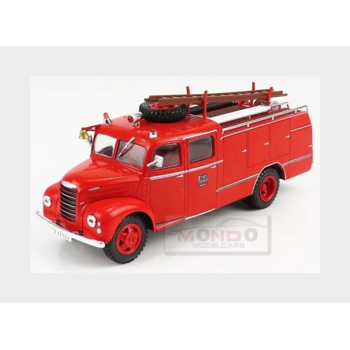 1:43 EDICOLA Ebro B35 Tanker Truck With Scala Spain 1961 Red WORLDFIRECENT025