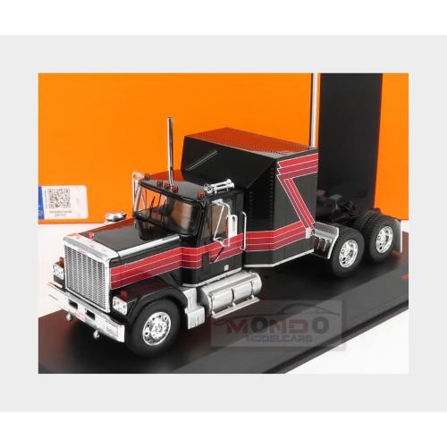1:43 IXO Gmc General Tractor Truck 1980 Black Red TR102