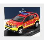 1:43 NOREV Dacia Duster Pompiers Chef De Groupe 2020 Red Yellow NV509048