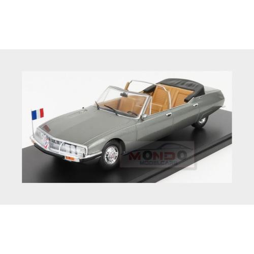 1:24 EDICOLA Citroen Sm Presidentielle Cabriolet 1972 Grey Met ABCIT028
