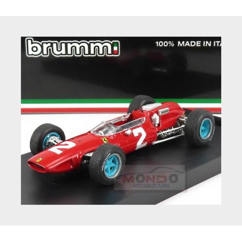 1:43 BRUMM Ferrari F1 158 #2 Winner Italy Gp John Surtees 1964 World Champion Red R290