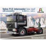 1:24 ITALERI Volvo F-12 Intercooler Low Roof W/Accessories Truck Kit IT3957