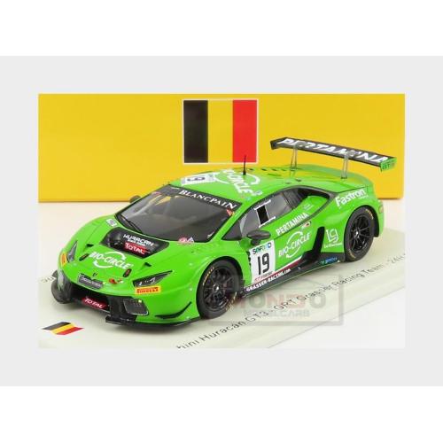 1:43 SPARK Lamborghini Huracan Gt3 #19 Grt Team Grasser Racing 24H Spa 2017 R.Ineichen -R.Gianmaria E.Perez Compac Green SB296