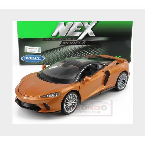 1:24 WELLY Mclaren Gt 2019 Gold Black WE24105GD