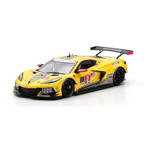1:43 TRUESCALE Chevrolet Corvette C8.R #3 Winner Imsa 24H Daytona 2021 TSM430550