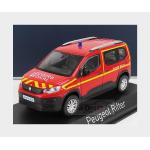 1:43 NOREV Peugeot Rifter Pompiers Secours Medical 2019 Red Yellow NV479070