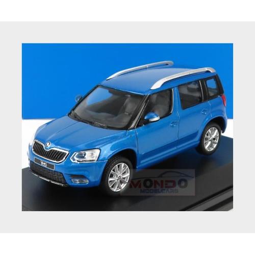 1:43 ABREX Skoda Yeti Suv Facelift (Restyling) 2013 Blue Met 143AB-031LJ