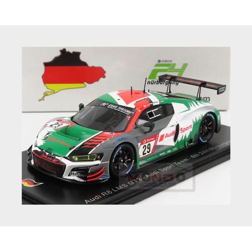 1:43 SPARK Audi R8 Lms Gt3 #29 24H Nürburgring 2020  M.Drudi C.Mies R.Rast K.Van Der Linde SG685