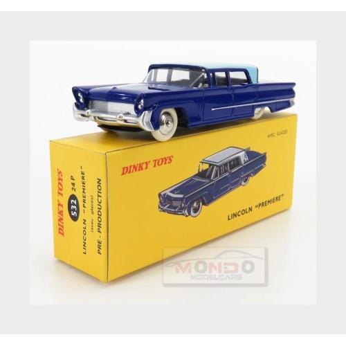 1:43 EDICOLA Lincoln Premiere 1955 2 Tone Blue ED532