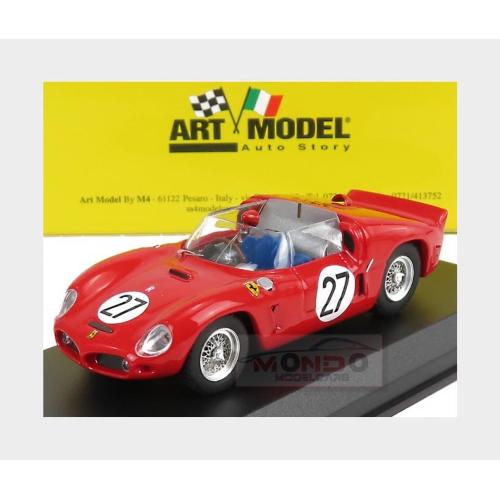 1:43 ART MODEL Ferrari Dino 246 Sp Ch.0790 #27 12H Sebring 1961 R.Ginther W.Von Trips Red ART433