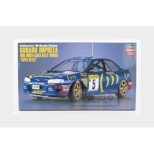 1:24 HASEGAWA Subaru Impreza #5 Winner Rally Montecarlo 1995 C.Sainz L.Moya Kit HA51151