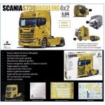 1:24 ITALERI Scania S730 Highline 4X2 Truck Kit IT3927