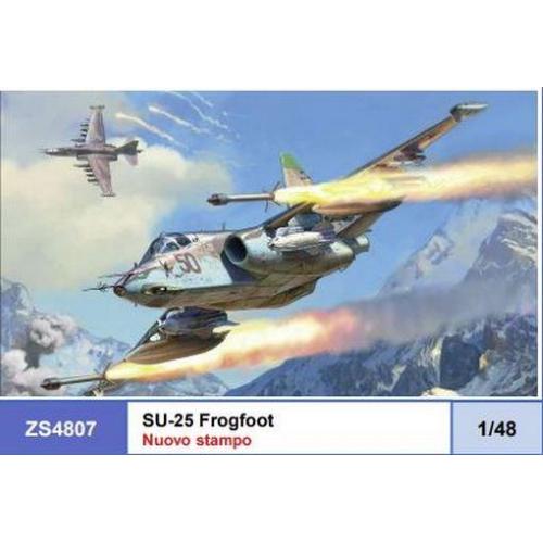 1:48 ZVEZDA Sukhoi Su-25 Frogfoot Airplane Military 1981 Kit ZS4807