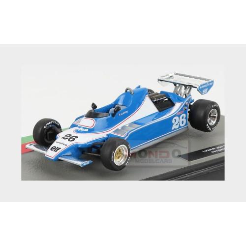 1:43 EDICOLA Ligier F1 Js11 #26 Season 1975 Jacques Laffite Blue White FORMULA1AUTOCOL038
