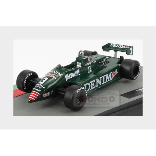 1:43 EDICOLA Tyrrell F1 011 Denim #3 Season 1982 Michele Alboreto Green FORMULA1AUTOCOL046