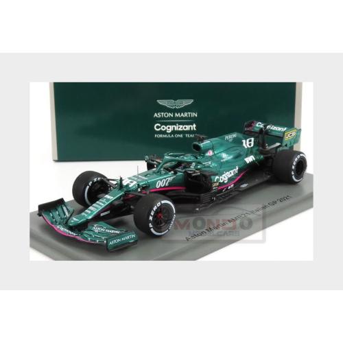 1:43 SPARK Aston Martin F1 Amr21 Mercedes M12 Eq Power+ Team Cognizant Formula One #18 Italy Gp 2021 Lance Stroll Green S7693
