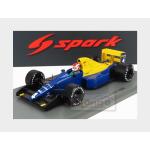 1:43 SPARK Tyrrell F1 018 #4 Belgium Gp 1989 J.Herbert Blue Yellow S1887