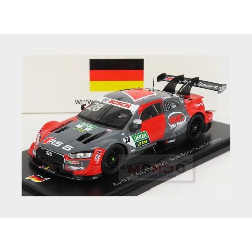 1:43 SPARK Audi A5 Rs5 Team Audi Sport Phoenix #28 Season Dtm 2020 L.Duval Grey Red SG653