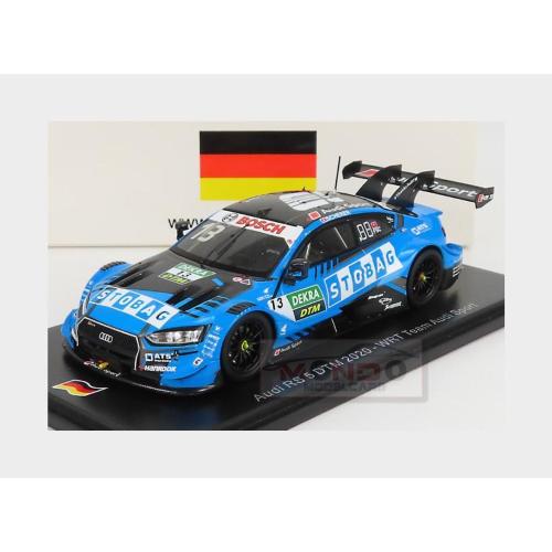 1:43 SPARK Audi A5 Rs5 Team Audi Sport Wrt #13 Season Dtm 2020 F.Scherer Blue Black SG657