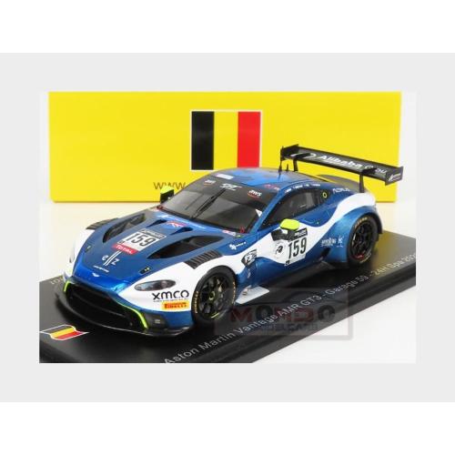 1:43 SPARK Aston Martin Vantage Amr Gt3 Team Garage-59 #159 24H Spa 2020 R.De Angelis A.Watson J.Pull V.Hasse Clot Blue White SB403
