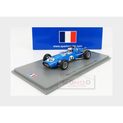1:43 SPARK Matra Simca F1 Ms1 #54 Trophee D'Auvergne 1965 E.Offenstadt Bluette SF107