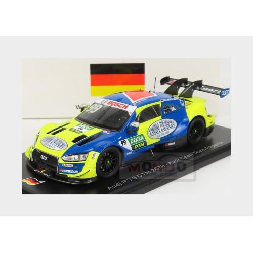1:43 SPARK Audi A5 Rs5 Team Audi Sport Phoenix #99 Season Dtm 2020 M.Rockenfeller Blue Green SG655