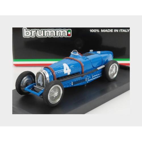 1:43 BRUMM Bugatti F1 Tipo 59 #4 Winner Belgium Gp 1934 R.Dreyfus Bluette R041