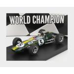 1:43 BRUMM Lotus F1 33 #5 Winner British Gp Jim Clark 1965 World Champion With Driver Figure Green Yellow R590-CH