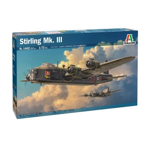1:72 ITALERI Stirling Mk.Iii Airplane Kit IT1462