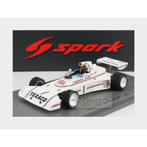 1:43 SPARK Lotus F2 74 #1 British Gp 1973 E.Fittipaldi White S7302