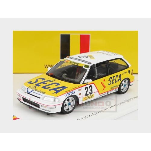 1:43 SPARK Honda Civic Ef9 #23 Winner A1 Class Spa Francorchamps 1990 R.Koentges P.Fermine White Yellow SB137
