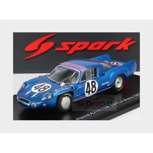 1:43 SPARK Renault Alpine A210 1296Cc S4 Team Ecurie Savin-Calberson #48 24H Le Mans 1967 R.De Lageneste J.Cheinisse Bluette S5689