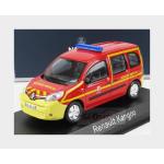 1:43 NOREV Renault Kangoo Secours Sante Pompiers 2013 Red Yellow NV511380